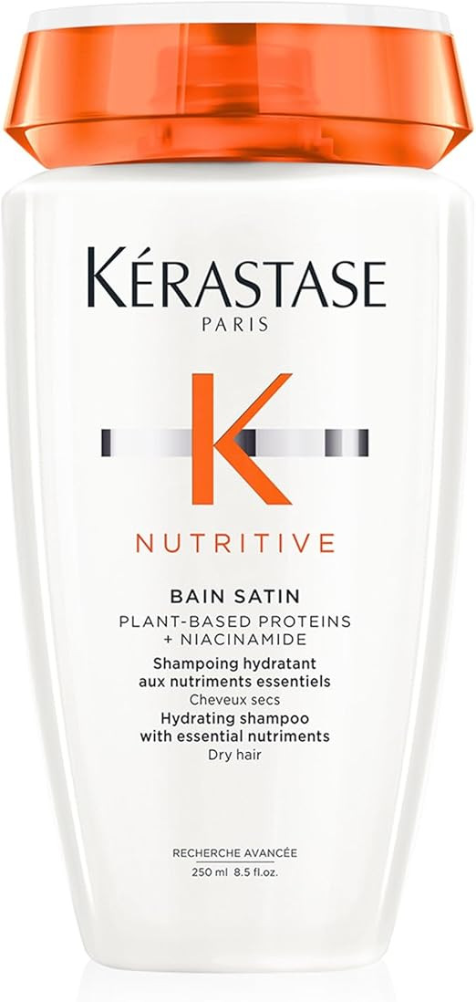 Kérastase Nutritive, Gentle Hydrating Shampoo for Dry Hair, Nourishing Protein Formula with Niac... | Amazon (UK)