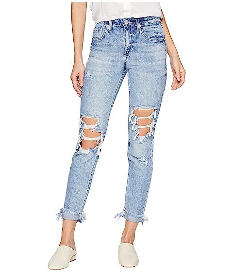 Blank NYC The Rivington Hi Rise Tapered Leg Denim Jeans in Jackpot | Zappos
