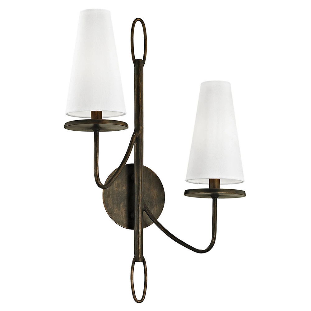 Marcel 2-Light Wall Sconce by Troy Lighting at Lumens.com | Lumens