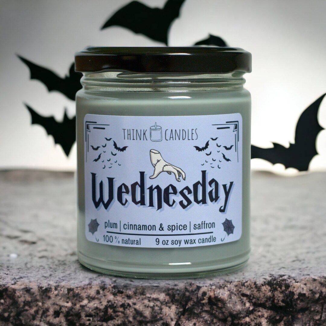 Wednesday Candle Wednesday Addams Inspired Candle 9 Oz Soy - Etsy | Etsy (US)
