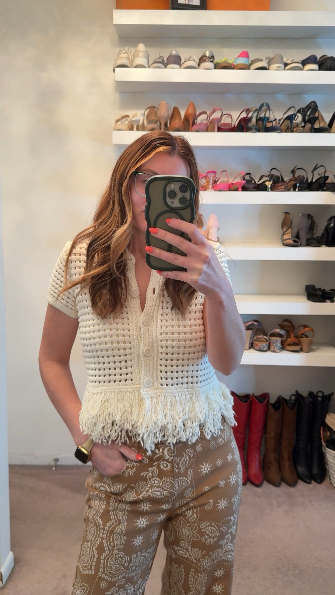 Packing this cute outfit for Nashville!
Crochet top (small petite)
Bandana jeans (4)
Boho sandals 

Casual outfit, spring outfit, western outfit, sale find 

#LTKootd #LTKSeasonal #LTKSaleAlert