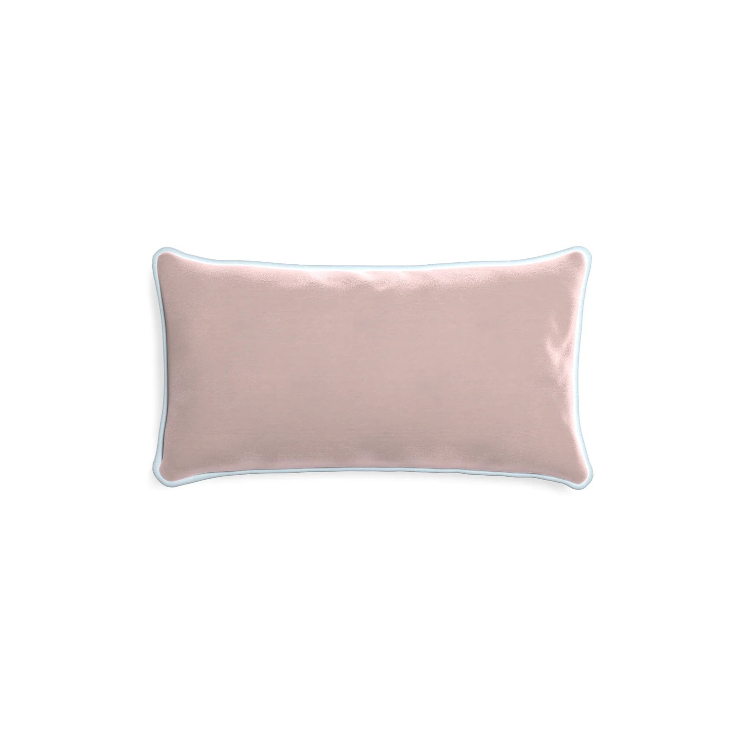 Custom Light Pink Velvet Pillow | Pepper