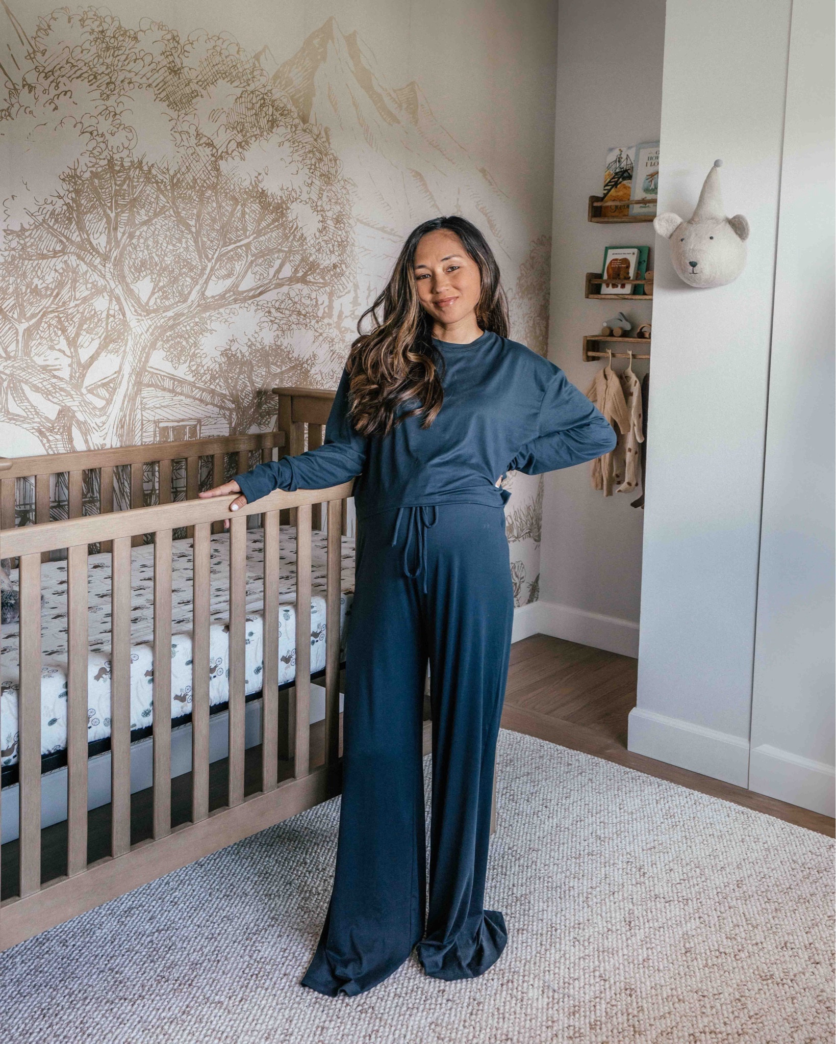 My favorite outfit during maternity has been this Bumpsuit loungewear set. The material feels like butter on my skin, and I love the oversized looks and feel. It’ll fit me after pregnancy too - thank goodness because it’s me go-to outfit at home!

maternity outfits, maternity fashion, bump style, bump friendly

#LTKstyletip #LTKbump