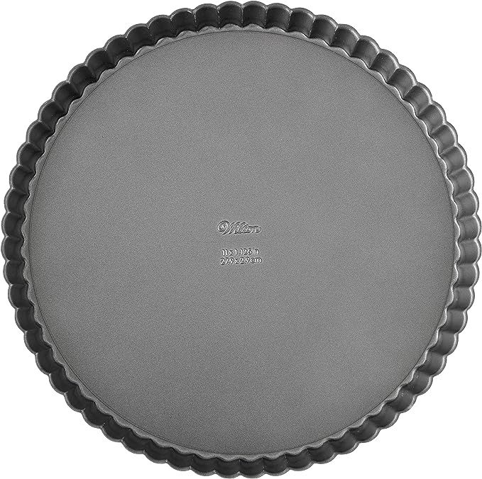 Wilton Excelle Elite Non-Stick Tart and Quiche Pan with Removable Bottom, 9-Inch - | Amazon (US)