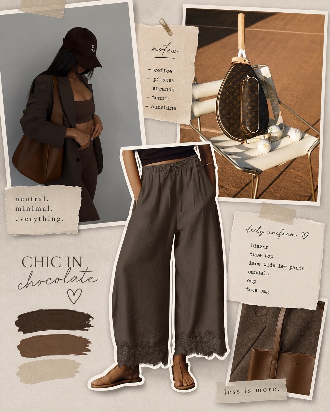 These viral Amazon lace trim pants, can be dressed up or down. Perfect for summer, and under $35. 🤎 

#amazon #cap #pants #brown #accessories adidas Prada beauty swimsuit sandals new balance cell phone clutch necklace tee flats blazer tube top

#LTKootd #LTKgrwm #LTKOver40