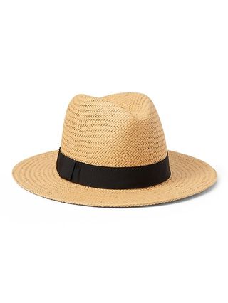 Adjustable Straw Fedora | Banana Republic US