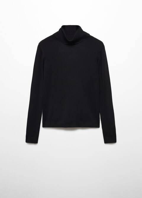 Fine-knit turtleneck sweater -  Women | Mango United Kingdom | MANGO (UK)
