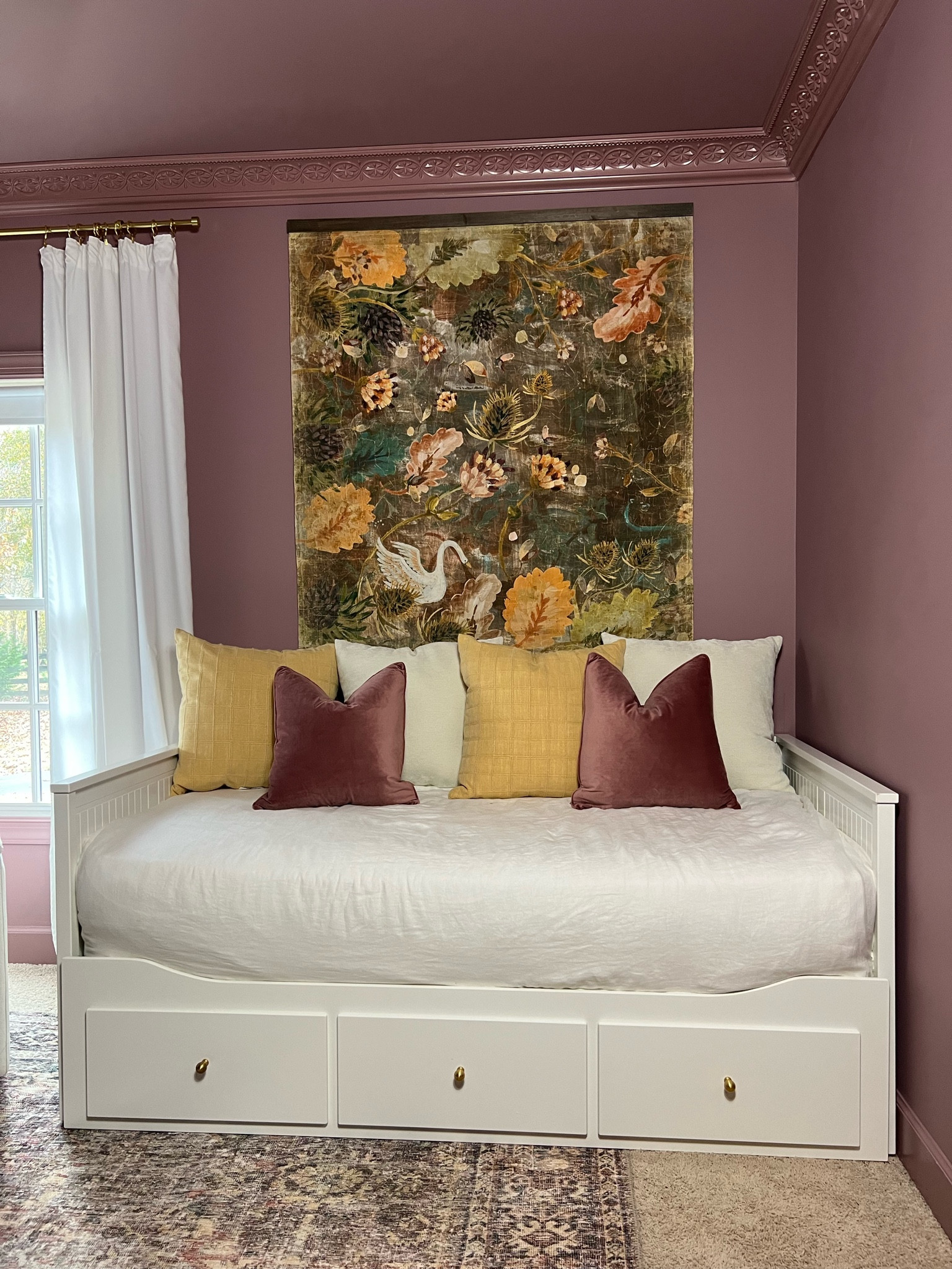 Gracie’s Nursery #nursery #guestbedroom #mauve #ikea #daybed 

#LTKkids #LTKhome