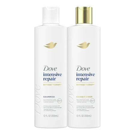 Dove Intensive Repair Shampoo & Conditioner Set 12 oz 2 count | Walmart (US)
