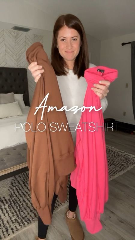 Amazon Polo Sweatshirt | Amazon Fashion | Casual OOTD 

Wearing a small

#LTKFind #LTKstyletip #LTKunder50