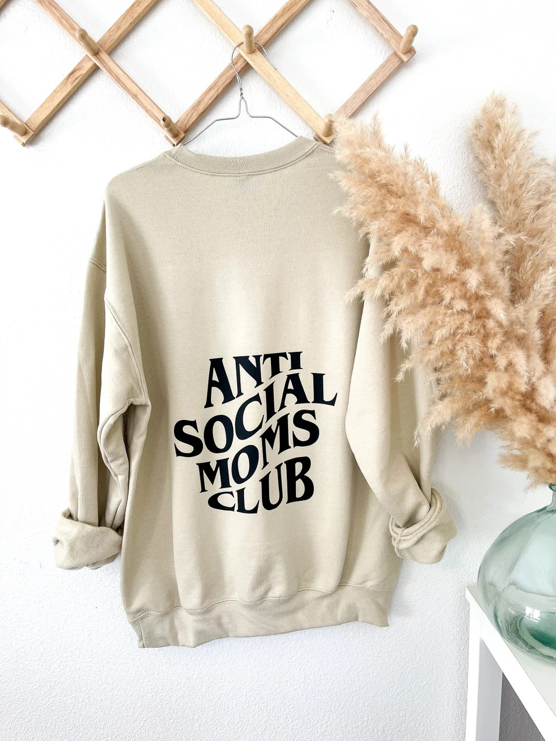 Anti Social Moms Club Crewneck Anti Social Moms Club - Etsy | Etsy (US)