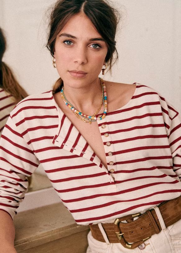 Gatsby Strip Top | Sezane Paris