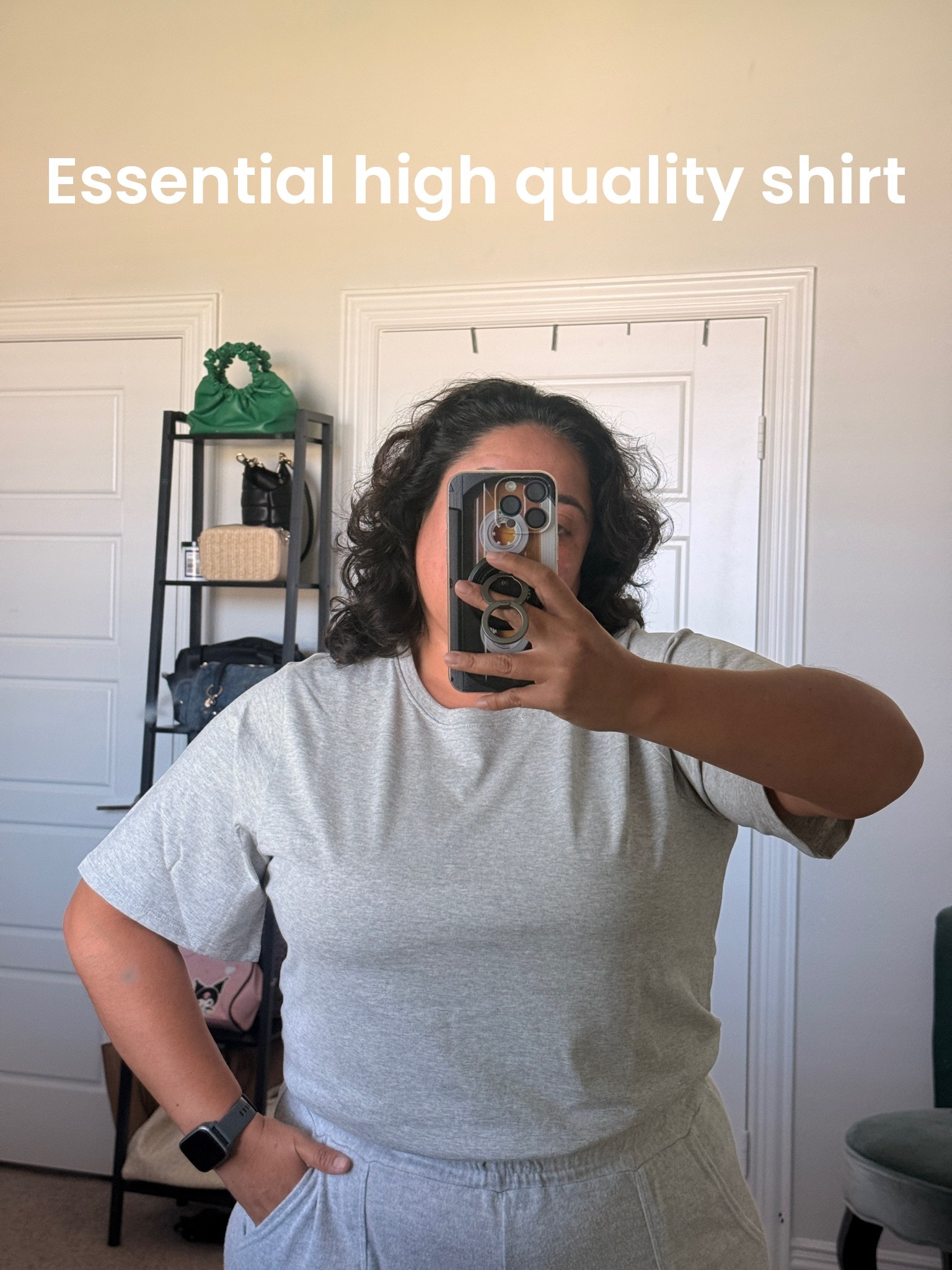 Relax fit tee from Nordstrom in grey heather. Perfect stable to dress up and down. Roomy in sleeves that go near elbows. Essential for those who upper arms are an area of concern.

#LTKActive #LTKootd #LTKSaleAlert