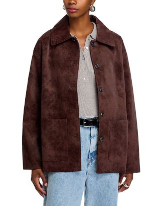 WAYF Rita Faux Suede Jacket  | Bloomingdale's Women | Bloomingdale's (US)