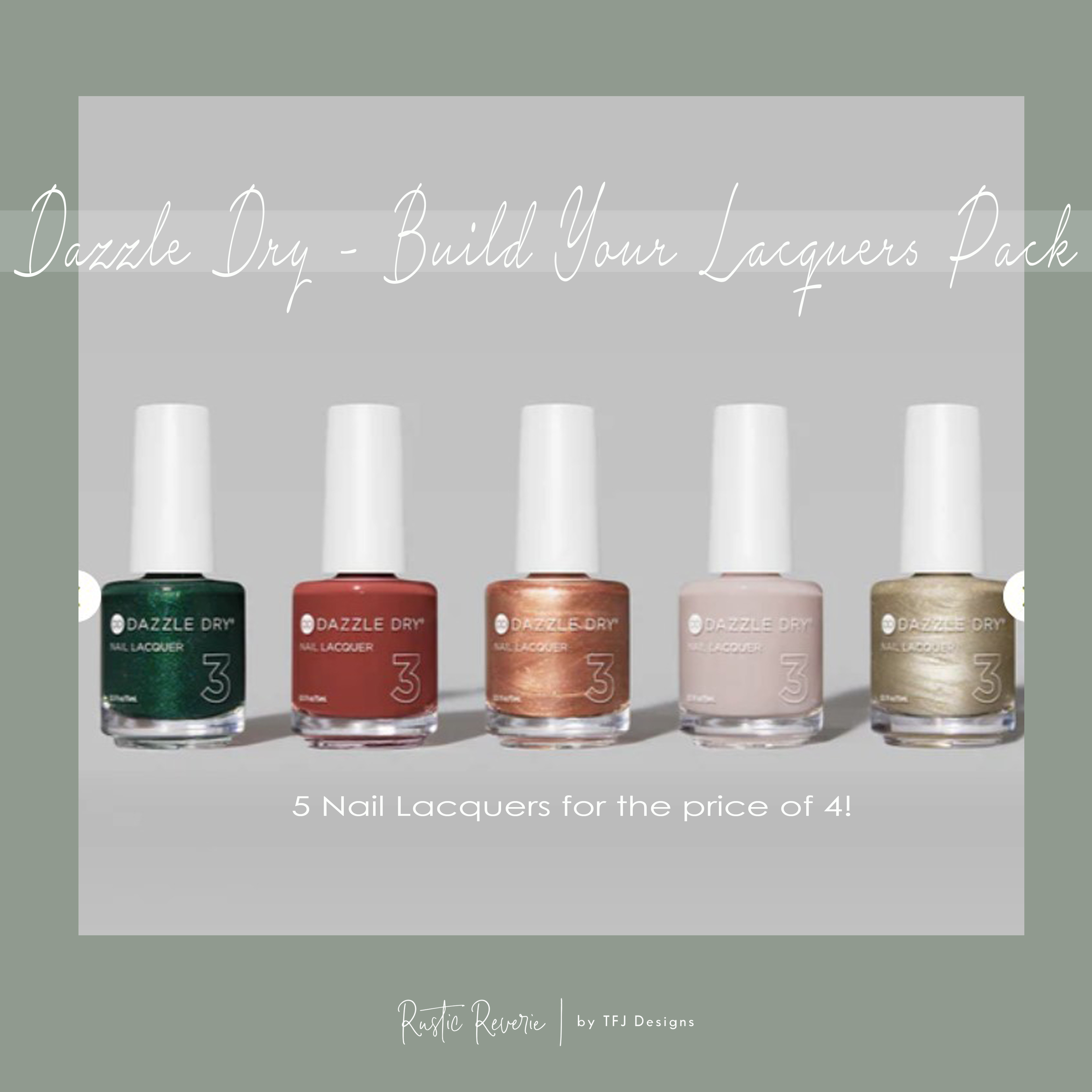 Don't miss the Build Your Lacquers Pack from Dazzle Dry! Available for both Full and Mini sizes. 💓 manicure nail care sale deal #LTKOver40 #LTKGiftGuide 

 #LTKSaleAlert #LTKFindsUnder100 #LTKBeauty