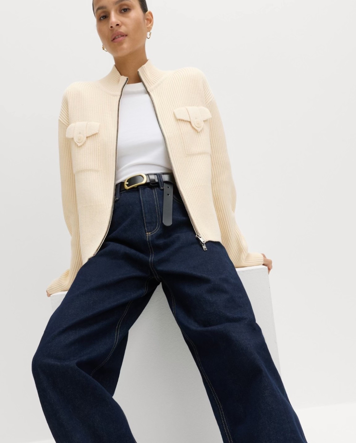 Cotton rich relaxed cardigan 

#LTKspring #LTKeurope #LTKuk