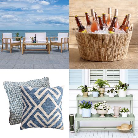 Fab outdoor favorites this week! Including an outdoor wicker seating set for a steal , Pottery Barn etagere on sale, and more!

#homedecor #summerdecor #outdoordecor #outdoorpillows #patiofurniture 

#LTKunder50 #LTKSeasonal #LTKhome