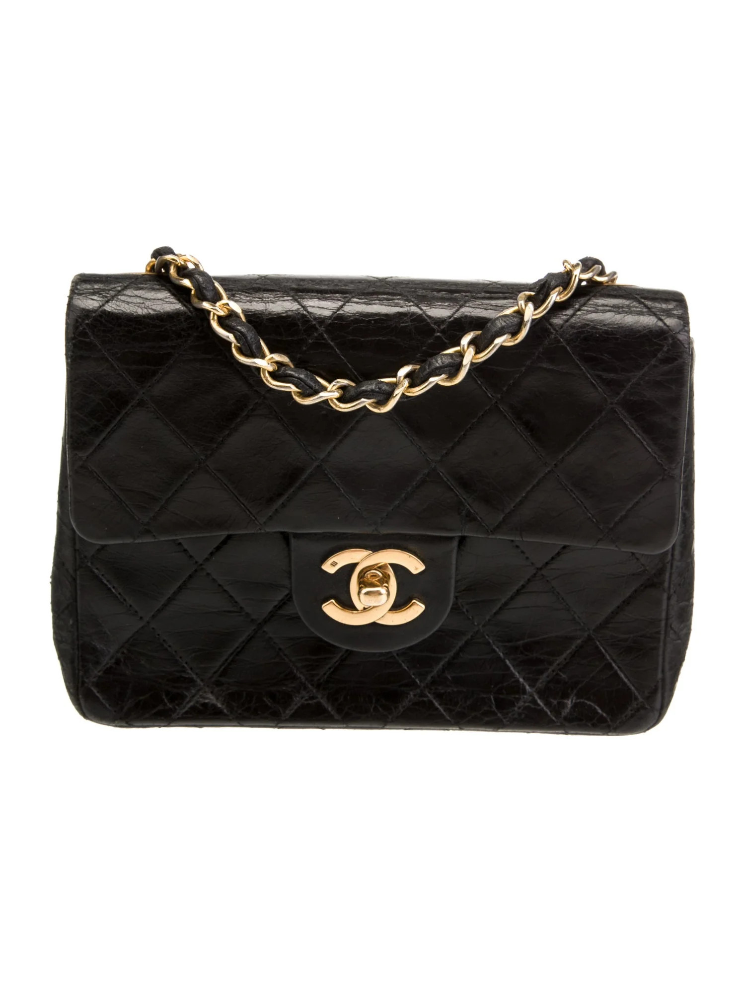 Classic Mini Square Flap Bag | The RealReal