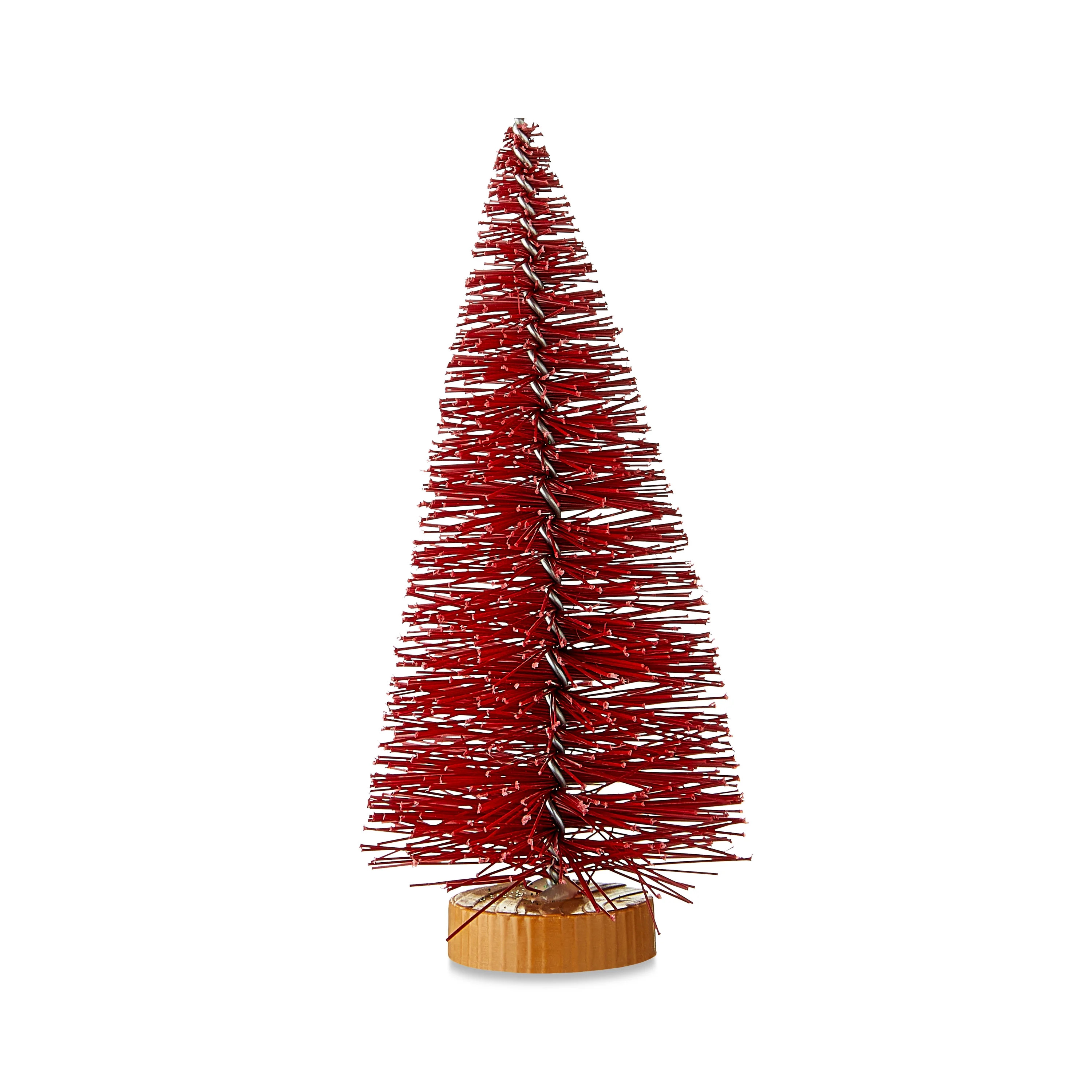 Red Mini Decorative Tree, 4 in, by Holiday Time | Walmart (US)
