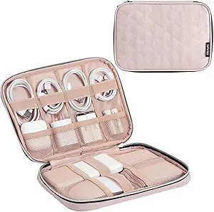 BELALIFE Electronic Organizer, Portable Travel Cable Organizer Bag, Tech Storage Bag for Cord, Ch... | Amazon (US)