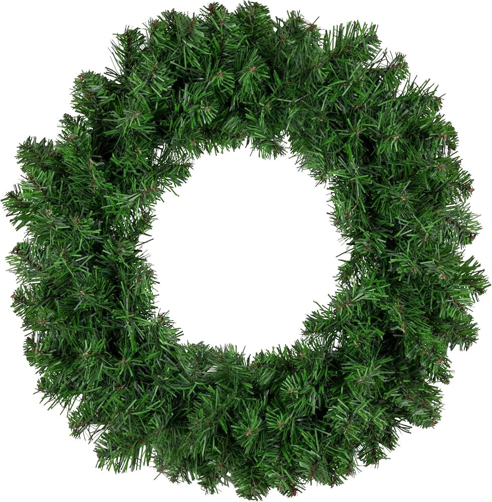 Northlight Artificial Colorado Spruce Christmas Wreath - 16" - Unlit | Amazon (US)