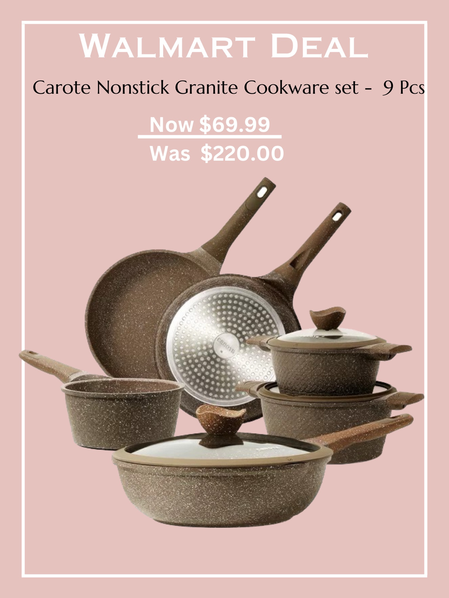 What You Should Know About Carote Nonstick Granite Cookware Set