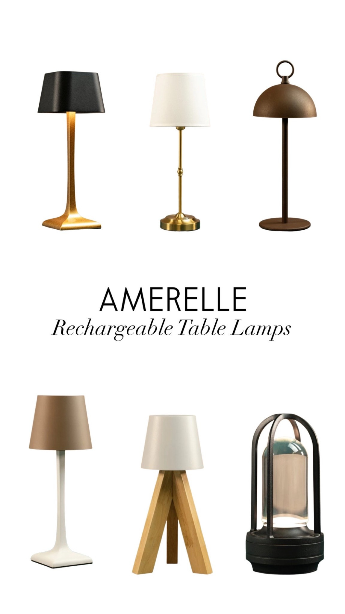 Dining al fresco without my portable rechargeable Amerelle table lamp?

NEVER!

Amerelle does it again! This time with their new portable and rechargeable table lamps. Each lamp is water resistant in addition to being rated for indoor AND outdoor use which makes them the perfect home accessory this summer. Not only do they have a wide range of designer friendly styles but the quality is exceptional. Crafted from either metal or wood, each lamp is outfitted with touch control features including on/off and adjustable color temperature. I am using the Oxford Rechargeable Table Lamp in Khaki/Matte White and it blends seamlessly with my indoor and outdoor decor.

ad | Amerelle Wallplates | Interior Design | Classical Design | Traditional Design | Table Lamp | Portable Lamp | Rechargeable Lamp | Watch Now | Patio Decor

#LTKSaleAlert #LTKHome #LTKSummerEdit