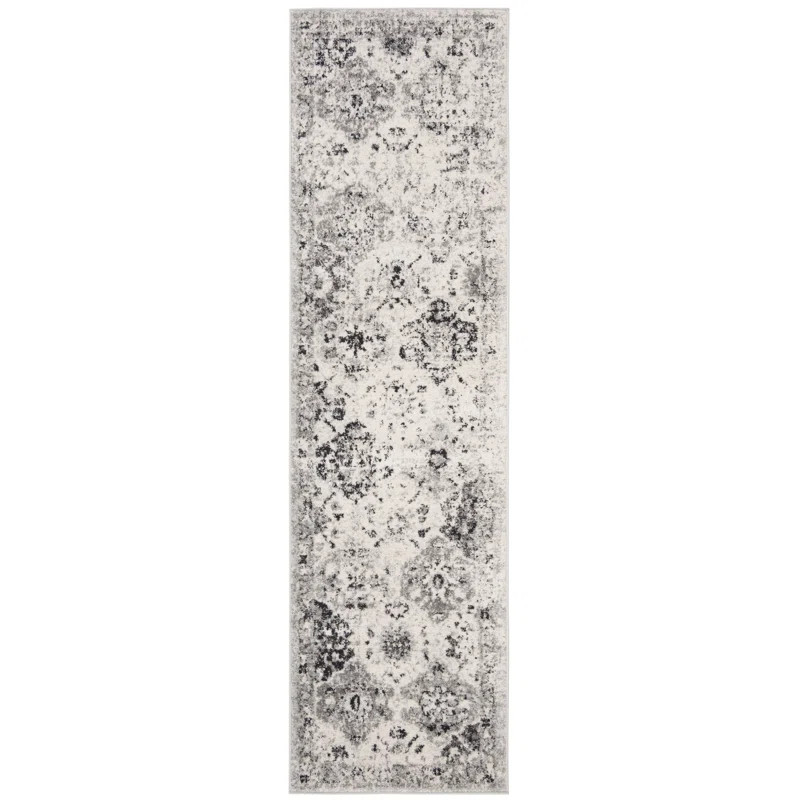 Julianna Oriental Silver/Gray Area Rug | Wayfair North America