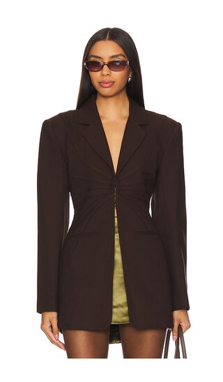 Stellanor Blazer in Mole | Revolve Clothing (Global)