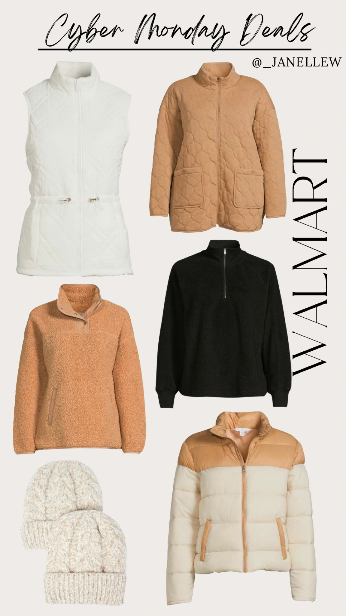 Prepare for the colder months ahead with these cute jackets from #walmart🤍🤎🖤

•Follow for more sales!!•

#walmartfashion #walmartfinds #puffers #jackets #winterjackets #warm #vest #quiltedjacket #beanies

#LTKGiftGuide #LTKCyberweek #LTKunder50