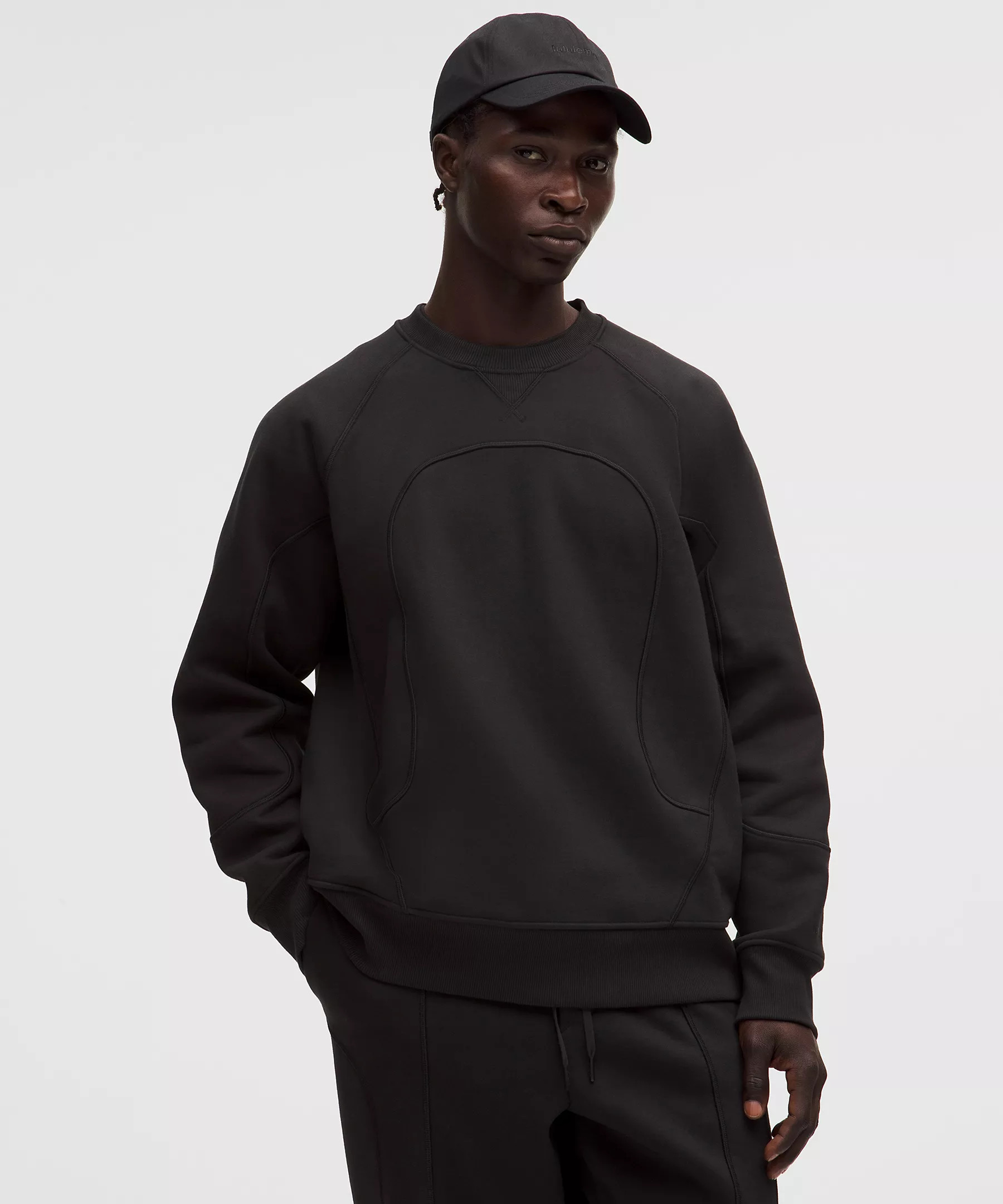 Cotton Fleece Oversized Crew | Lululemon (US)