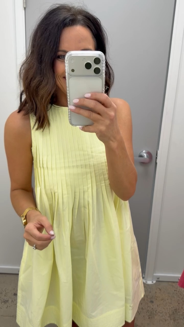 This one instantly gave me those boutique / Anthropologie-style vibes the second I saw it. The details are so pretty and the flowy fit makes it such an easy, comfortable dress to wear all spring and summer long.

I especially love the bright yellow color — it’s so fresh for spring and really stands out in the best way. The fabric is lightweight and flowy, and it even has pockets which is always a win. It’s also super modest while still feeling really feminine and flattering.

This would be perfect for church, spring events, brunch, baby showers, or just a pretty everyday dress when you want to feel a little more put together. Wearing an XS for reference. Everything is linked here in my LTK 🤍

#ltkstyle #ltkunder50 #walmartfashion #freeassembly #springdress #affordablefashion #springstyle #everydaydress

#LTKPetite
