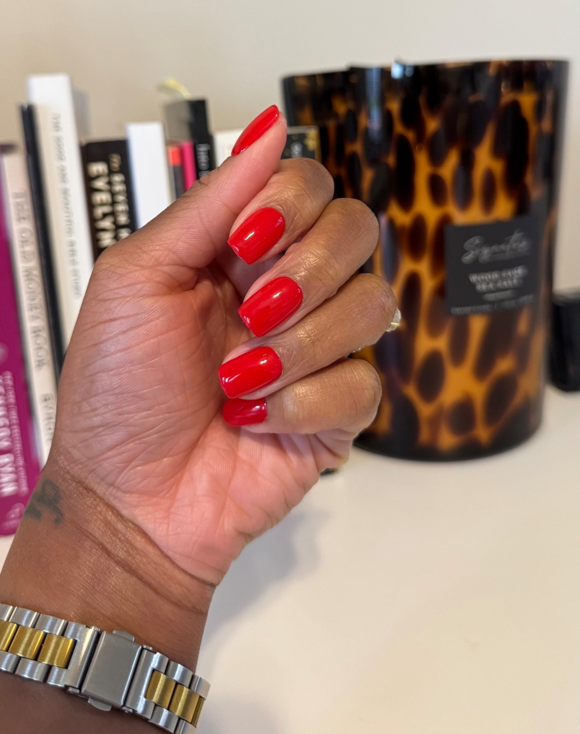 Another UNDETECTABLE press on manicure served! 💅🏾😍

To achieve this look, I started off with a fresh Russian manicure on myself, then added my base nails, added a few layers of polish (GAOY 3860) + top coat, and wah-lah, I have a show stopping press on set that looks like I just stepped out of a salon. 

#LTKBeauty #LTKMothersDay #LTKselfcare