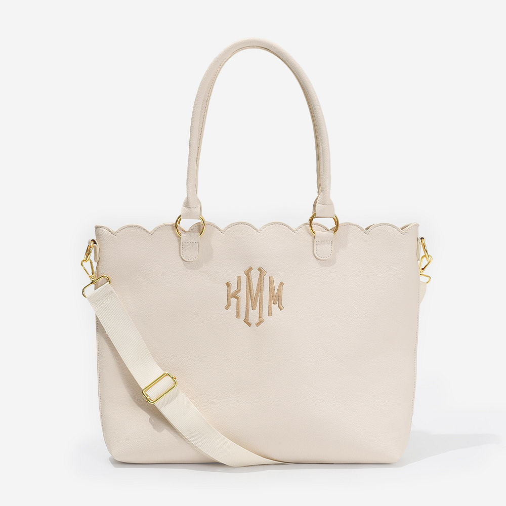 Monogrammed Laptop Tote Bag | Marleylilly