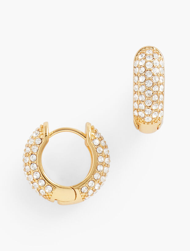 Shimmer & Shine Huggie Hoop Earrings | Talbots