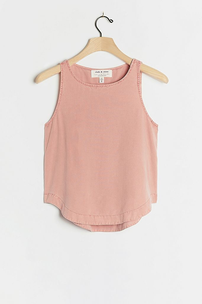 Cloth & Stone Button-Side Tank | Anthropologie (US)