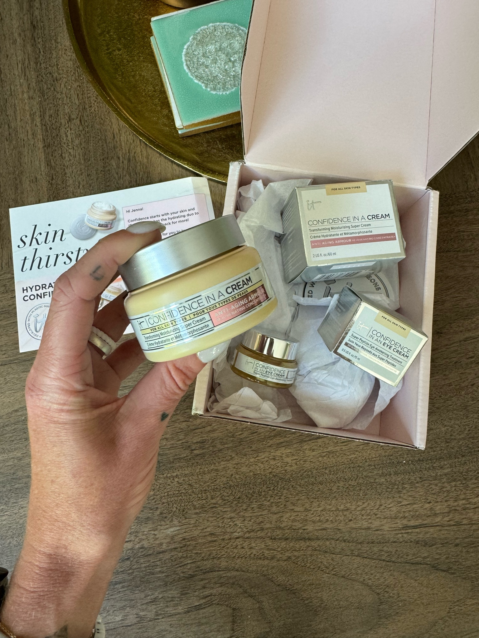 On sale at QVC it cosmetics confidence in an eye cream duo major sale on this beauty must have!

Skincare routine for summer aging skin coverage under eye area 
#loveqvc #qvcinfluencer