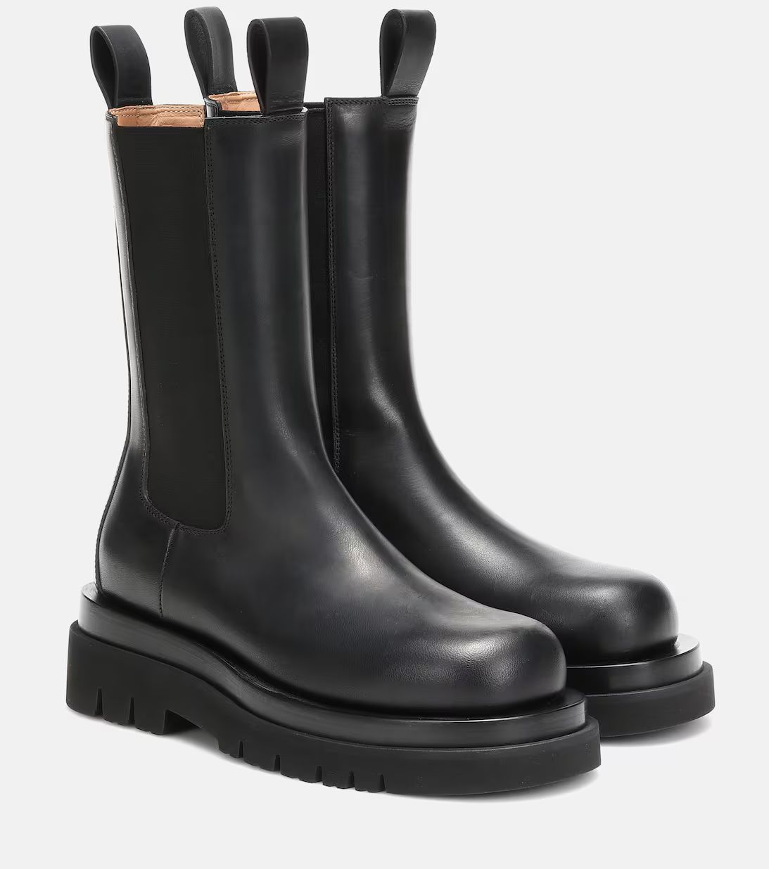 Lug leather ankle boots | Mytheresa (FR)