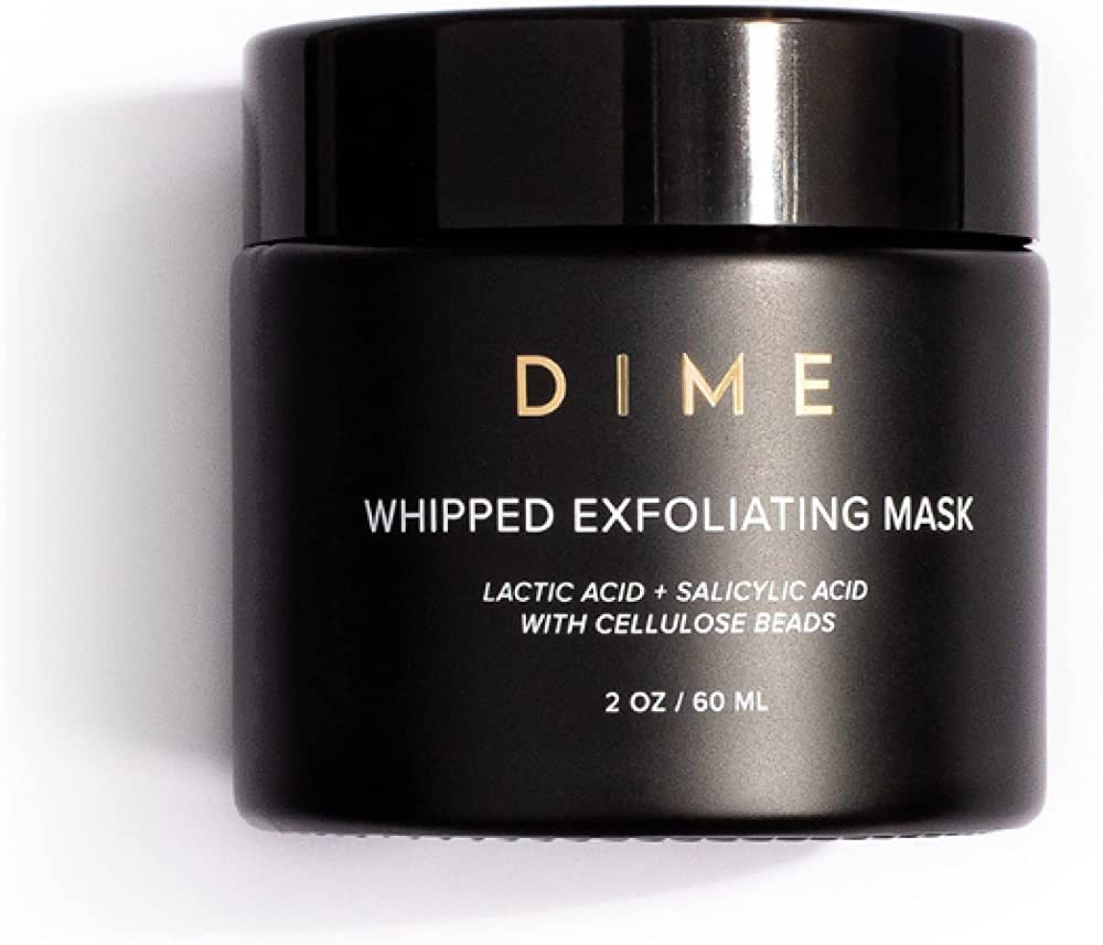 Dime Beauty Whipped Exfoliating Mask, Salicylic Acid and Physical Exfoliation Mask with Cellulose... | Amazon (US)
