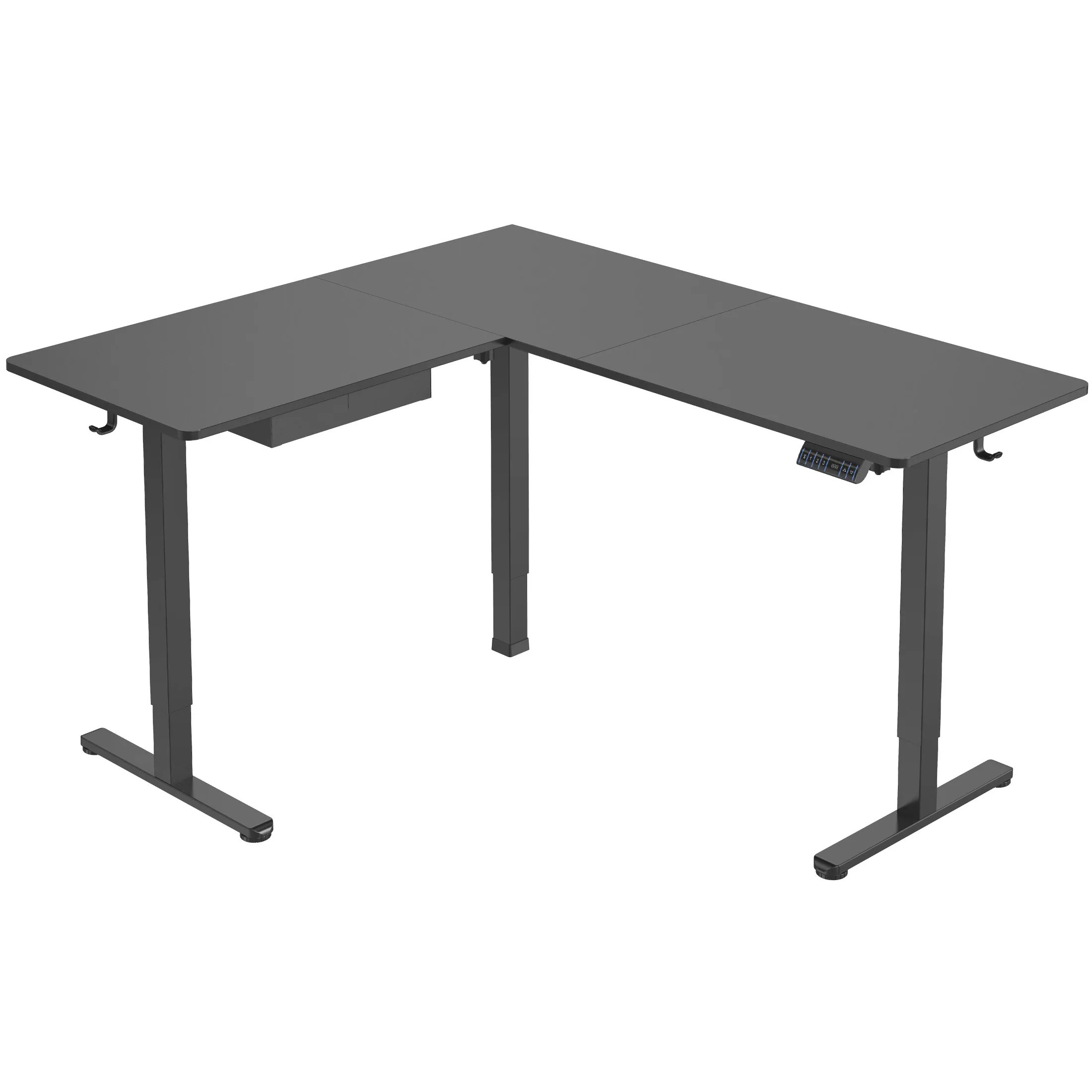 Mount-It! 63-in Black Modern/Contemporary Standing desk one_size | MI-15001 | Lowe's