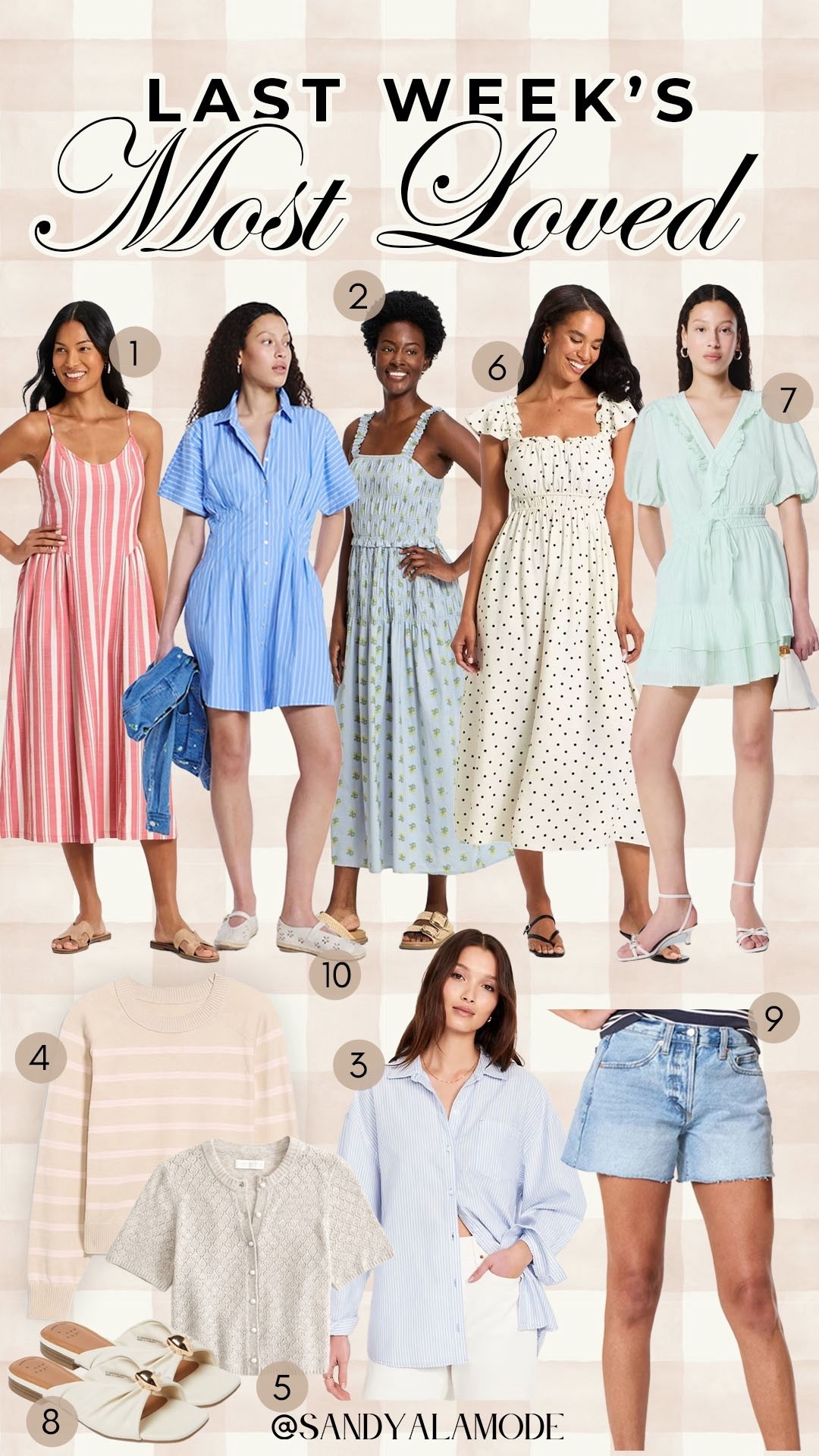Last week’s best sellers. Weekly best sellers. Target fashion. Target spring dress. Walmart spring dress. Target denim shorts. Classic spring style. Easy spring outfit idea. 

#LTKootd #LTKSeasonal #LTKSaleAlert