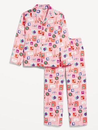 Gender-Neutral Printed Pajama Set for Kids | Old Navy (US)