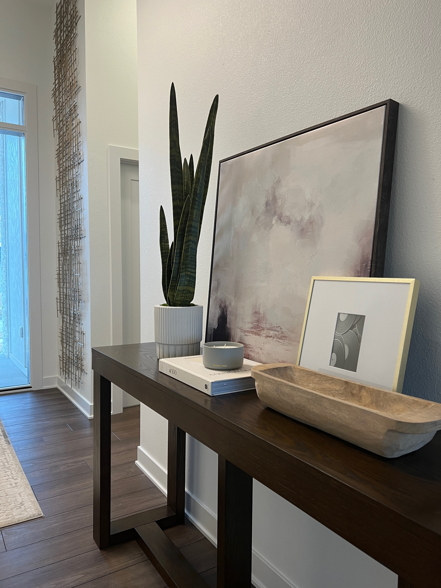 Neutral modern Entryway refresh. 

Console table styling, console table, console, console table decor, console styling, console decor, console cabinet, console table lamp, console table behind couch, media console, sideboard, sideboard buffet, sideboard decor, sideboard cabinet, sideboard styling, decorative bowl, Home, home decor, home decor on a budget, home decor living room, modern home, modern home decor, modern organic, Amazon, wayfair, wayfair sale, target, target home, target finds, affordable home decor, cheap home decor, sales

#LTKunder50 #LTKhome #LTKstyletip