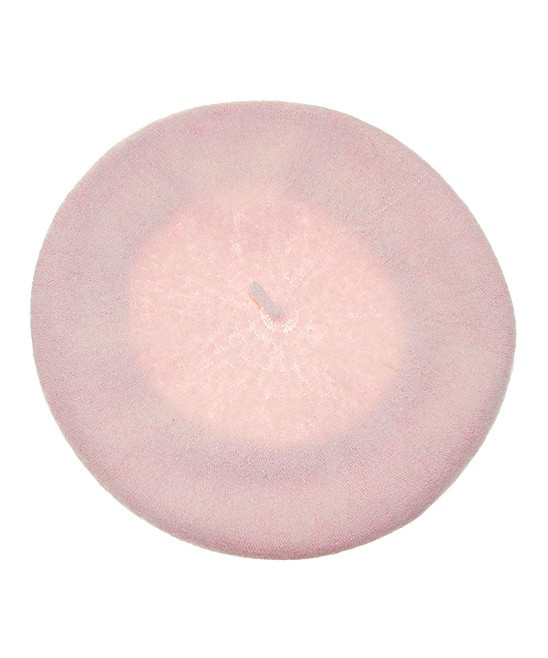 Nine West Women's Berets PINK - Pink Wool-Blend Beret | Zulily