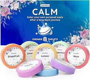 CalmNFiz Shower Steamers Aromatherapy,Spa Kit, Gifts for Mom,Shower Bombs with Essential Oils,Val... | Amazon (US)