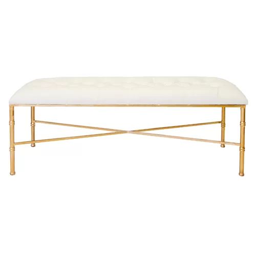 Bamboo Upholstered Bench | Wayfair North America