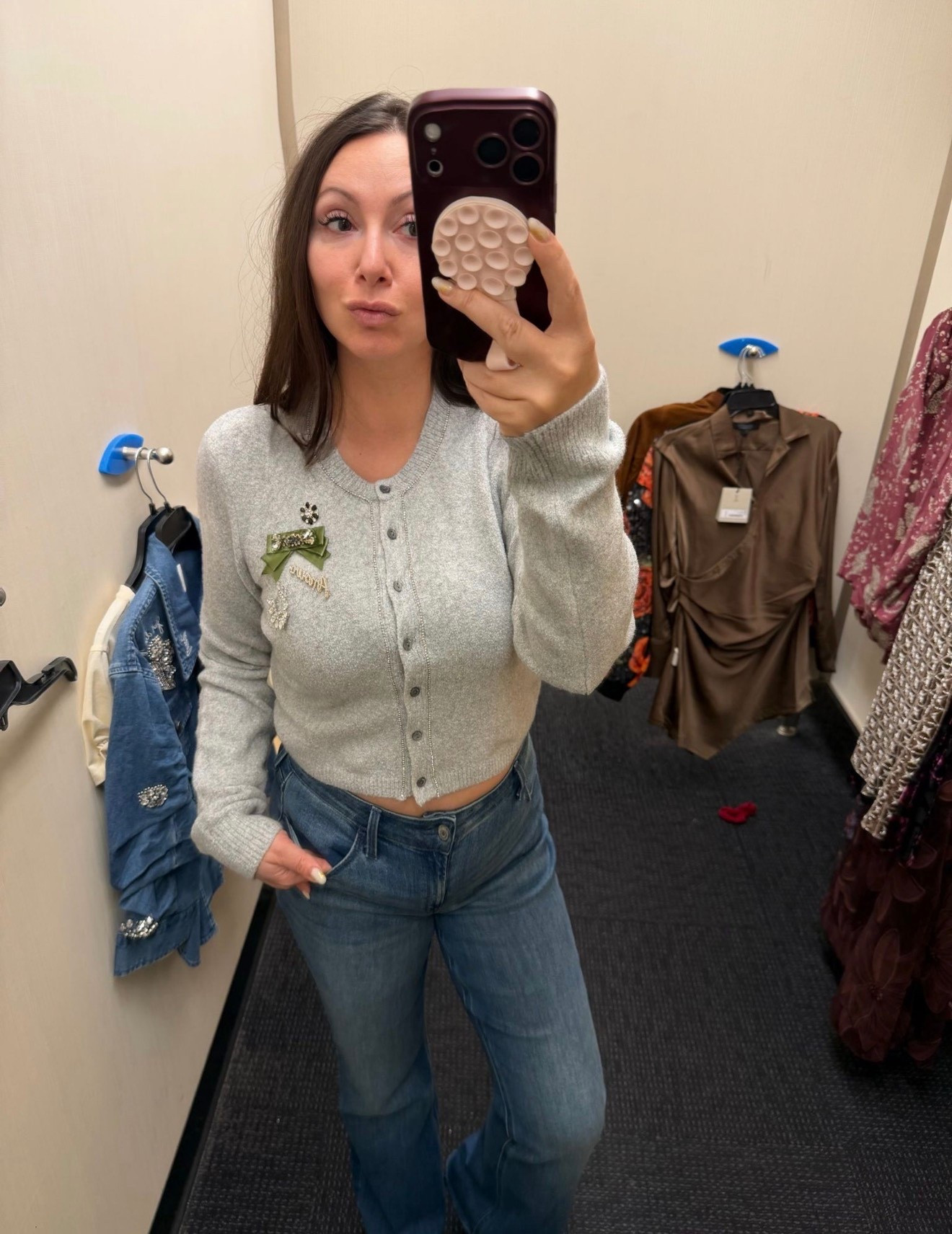 This cutie from Cinq de Sept is finally on major sale! Cardigan that works with any outfit! Plus Bloomingdale’s is having an awesome gift card even to go with it!  @Bloomingdale's US 

#LTKMidsize #LTKSeasonal #LTKSpringSale