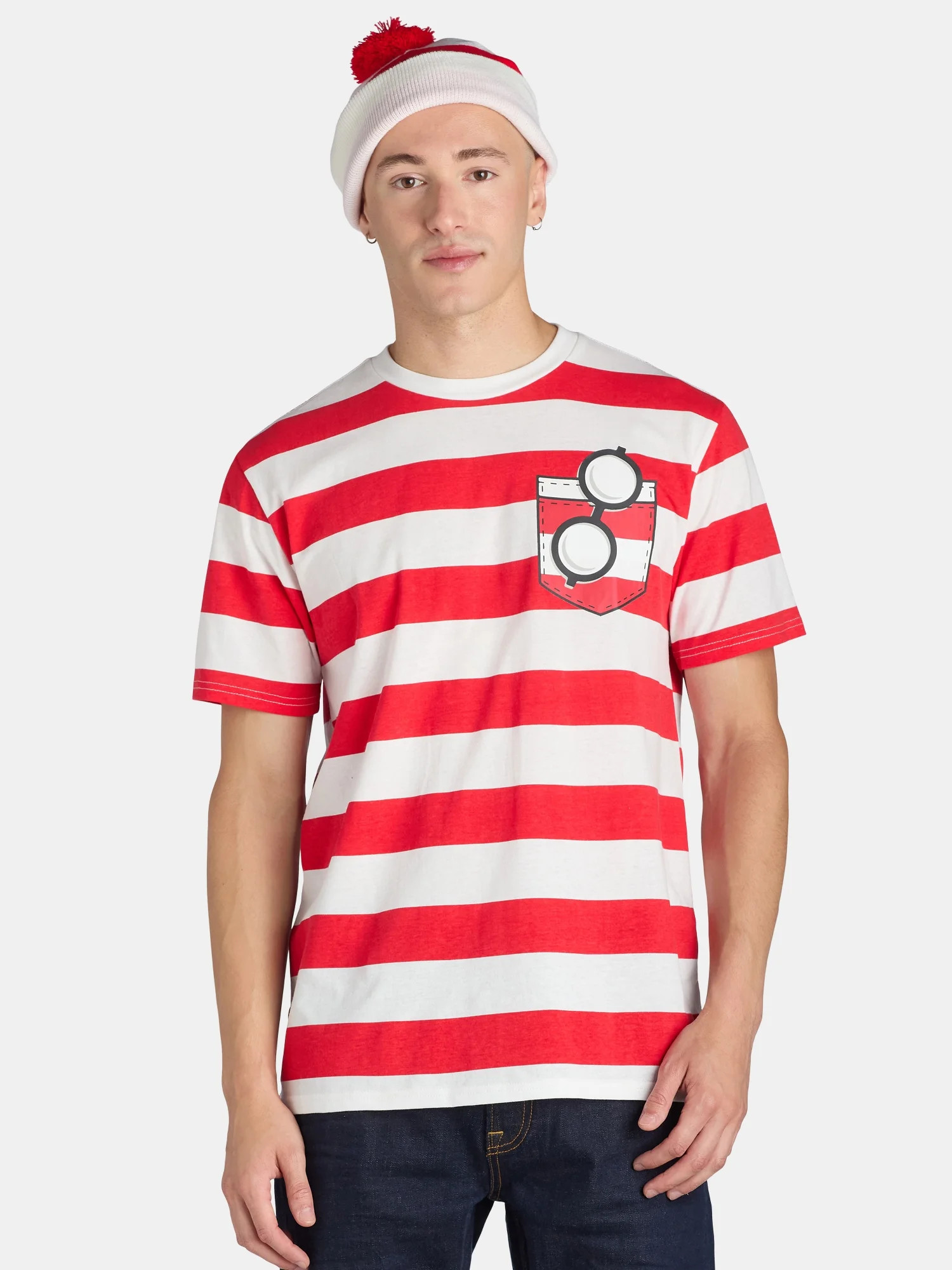 Waldo Men's Halloween Graphic Tee with Short Sleeves, Sizes XS-3XL | Walmart (US)