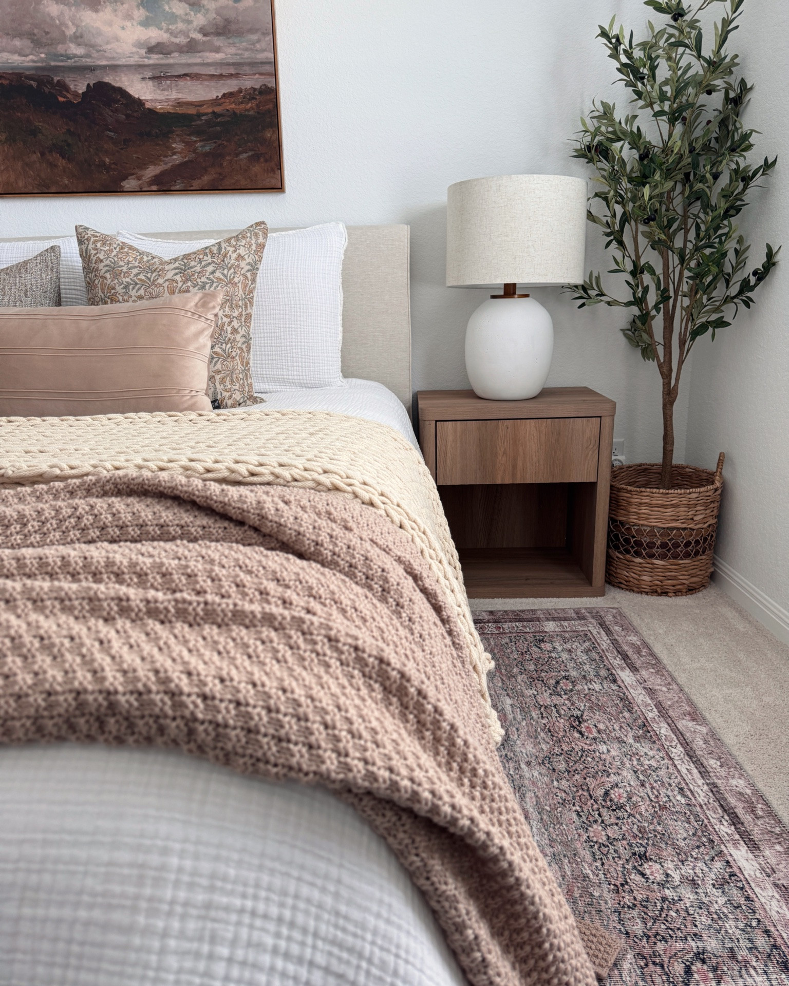 Guest Bedroom - cozy, layered bedding from Target! 💕

Guest bedroom, target finds, loloi rug, cozy bedroom, neutral bedding, target style, loloi rug, night stand, olive tree

#LTKFindsUnder50 #LTKFindsUnder100

#LTKHome #LTKSaleAlert