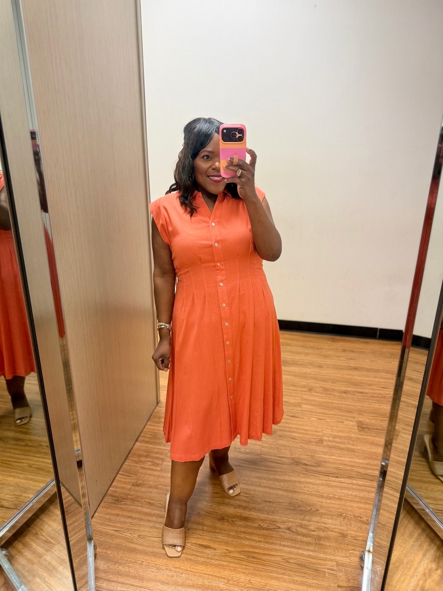 Loving this linen blend dress from @Belk ! I’m wearing the large petite also linking the plus size version!

#LTKootd #LTKSaleAlert #LTKPetite